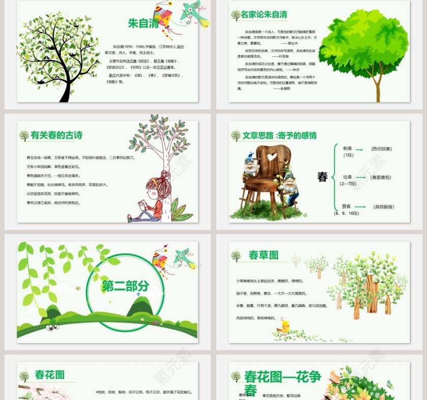 课文解析朱自清春语文课件PPT第2张