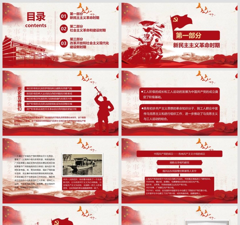 热烈庆祝中国共产党成立97周年七一党课ppt第2张