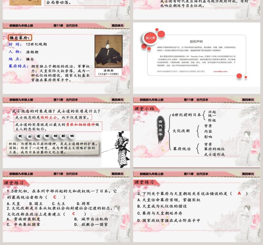 第四单元  封建时代的亚洲国家-第教学ppt课件第4张