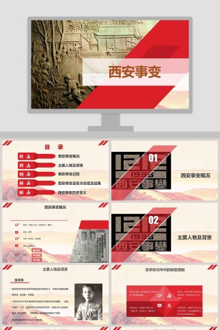 西安事变中国历史说课PPT课件