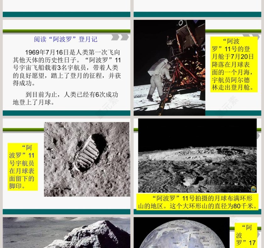 探索月球的秘密教学ppt课件第2张