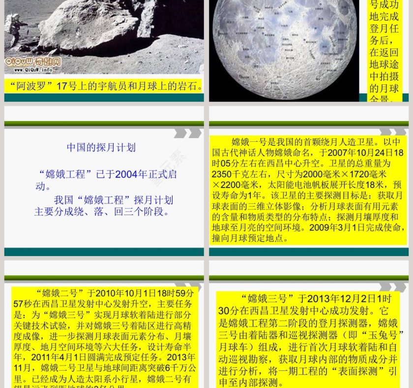 探索月球的秘密教学ppt课件第3张