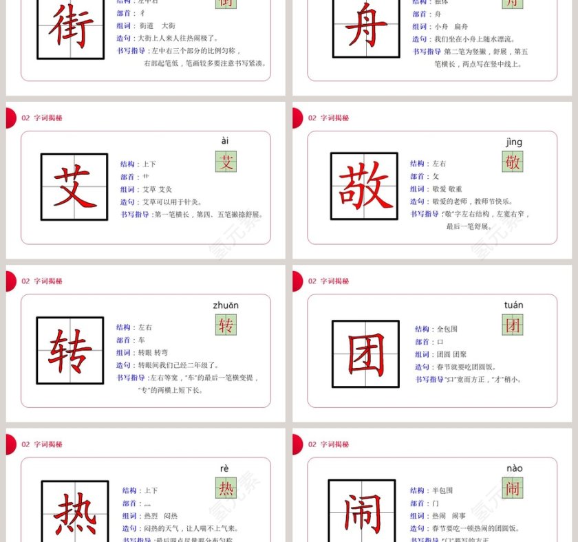 部编版二年级语文下册传统节日语文课件PPT第3张