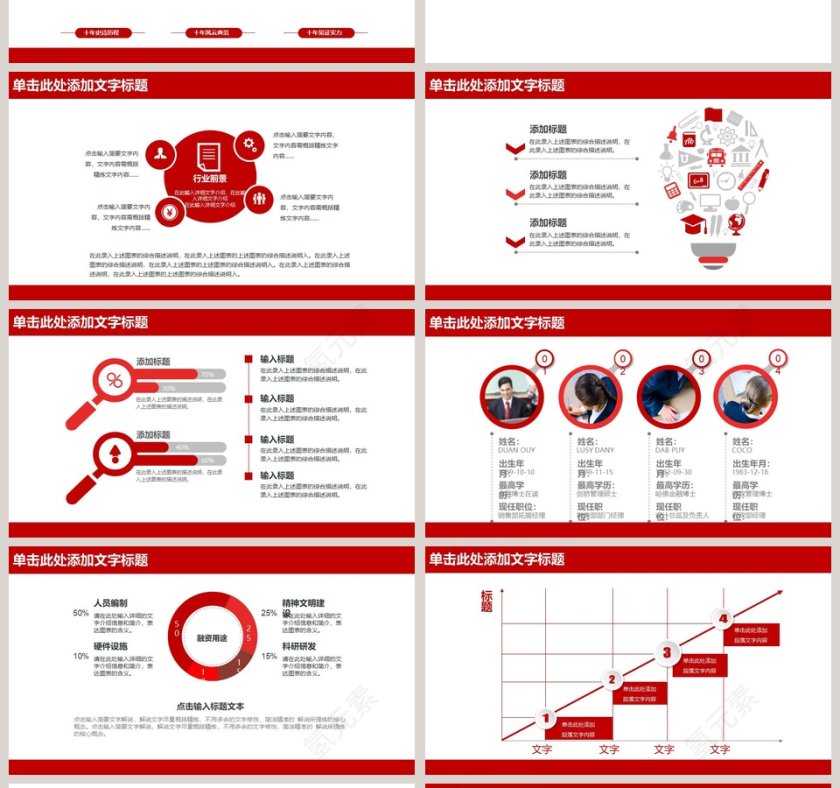 财务数据统计分析PPT第4张
