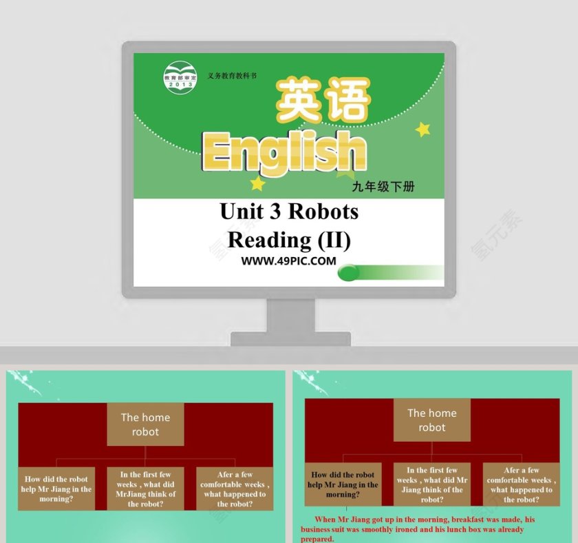 Unit 3 Robots-Reading II教学ppt课件第1张