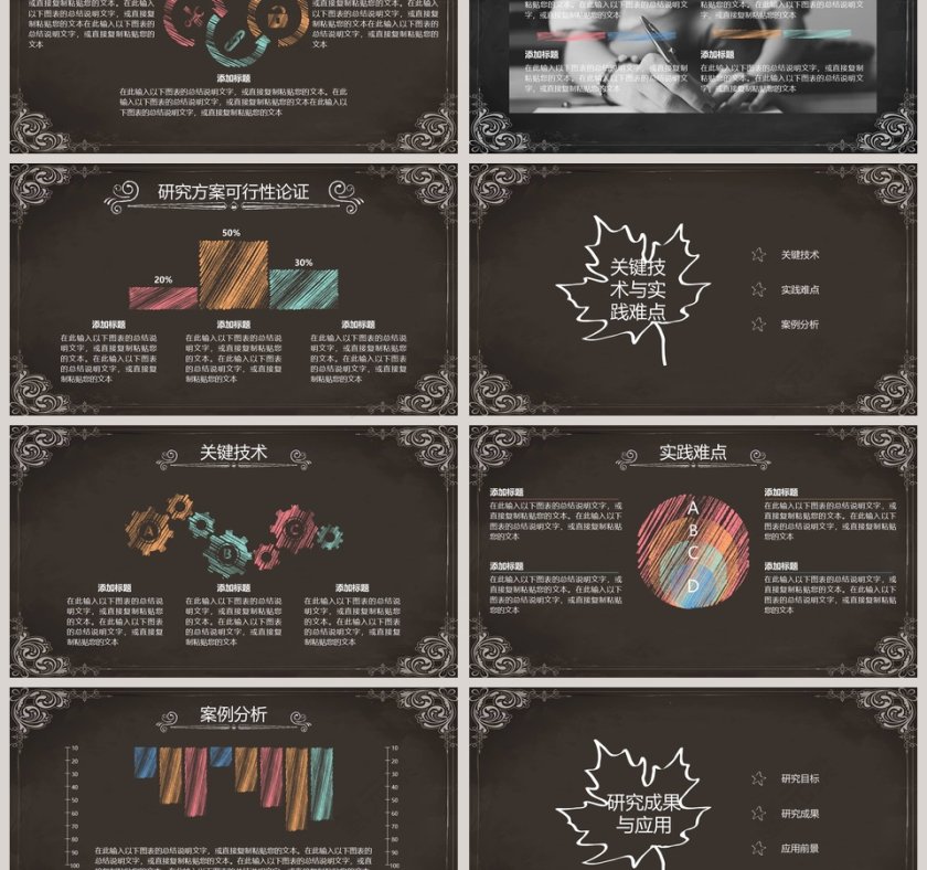 毕业答辩工作总结PPT第3张