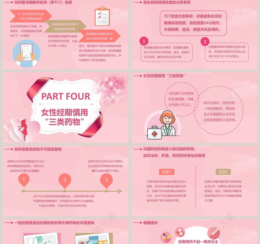女性健康知识讲座ppt第5张