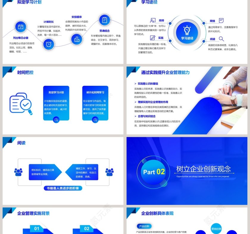 如何提升企业管理能力PPT模板第2张