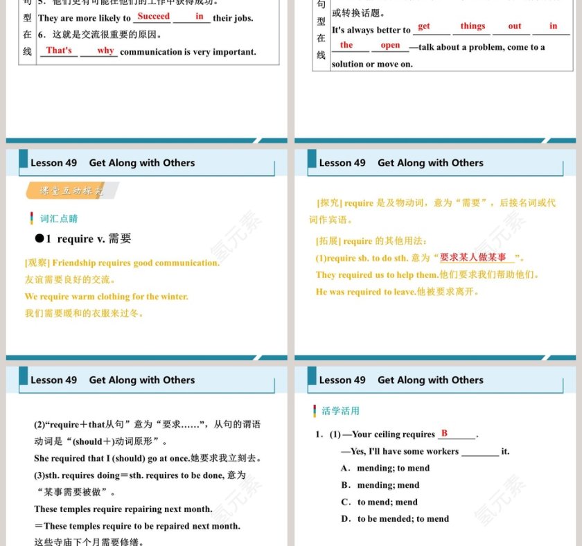 Get Along with Others-Unit 9   Communication教学ppt课件第3张