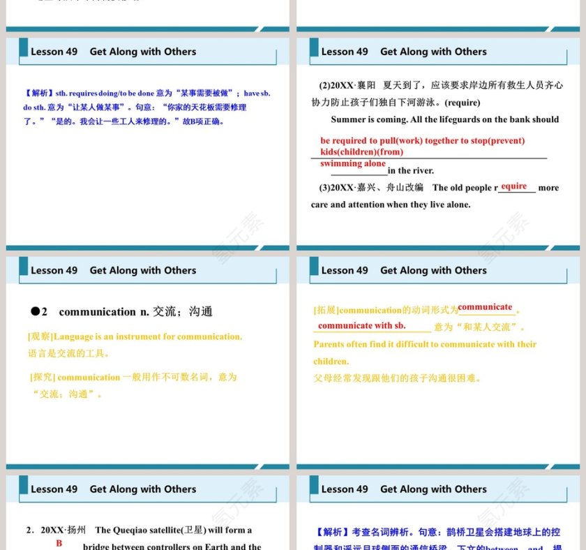 Get Along with Others-Unit 9   Communication教学ppt课件第4张