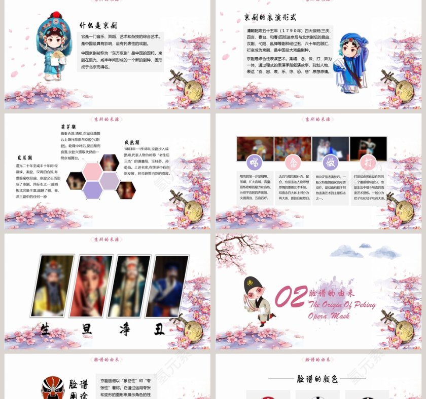 中国国粹系列之京剧文化ppt第2张