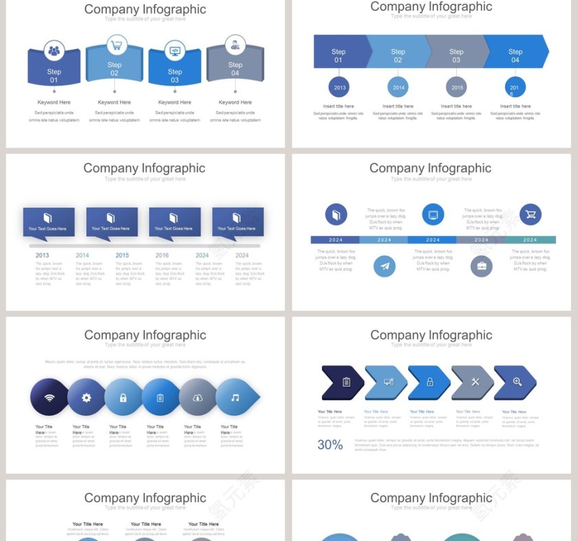 时间流程图可视化图表集第2张
