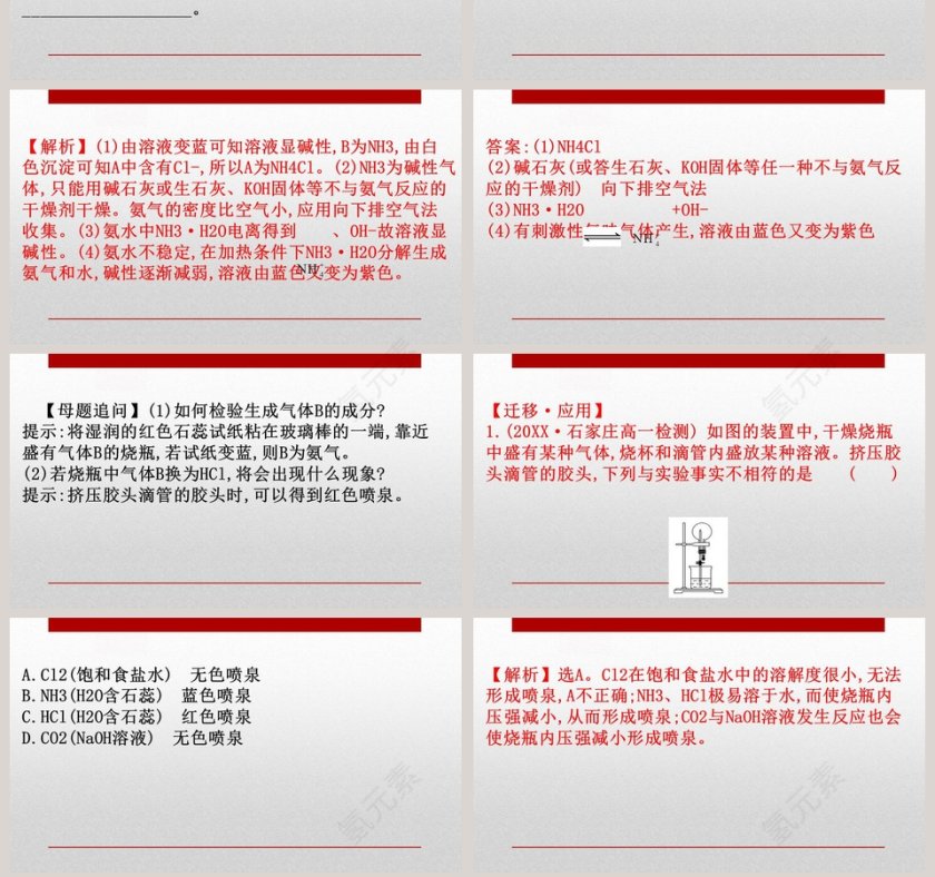 第五章化工生产中的重要非金属元素-第二节氮及其化合物教学ppt课件第7张