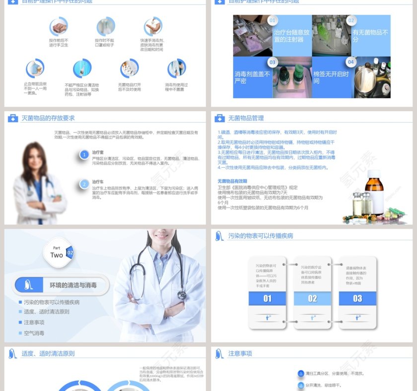 护理讲课护理工作中医院感染问题医疗废物PPT第2张