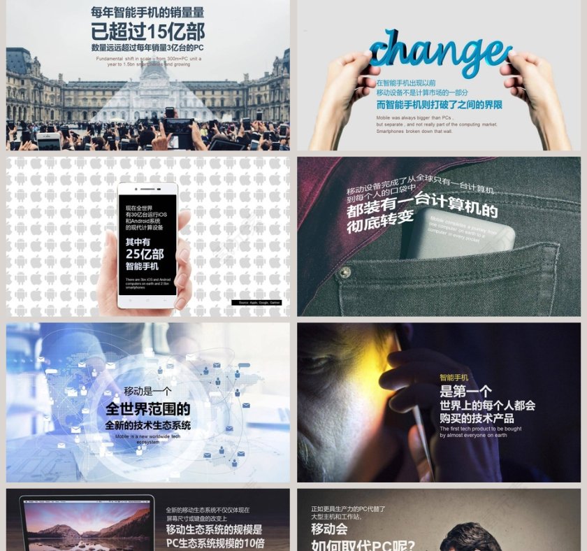 移动吞噬了世界营销策划PPT模板第2张