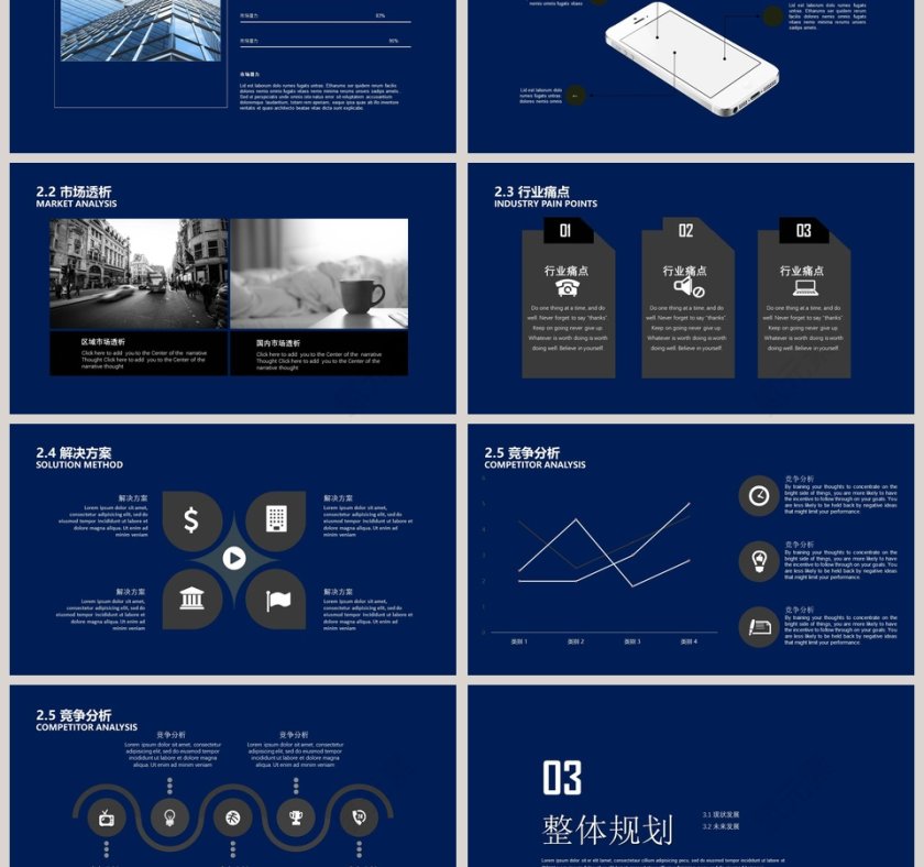 招商加盟商业计划书PPT第3张