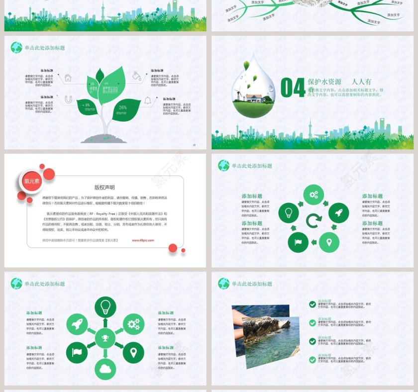 世界水日社区主题宣传活动ppt第4张
