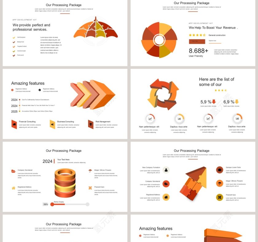 金融房地产可视化图表集第2张