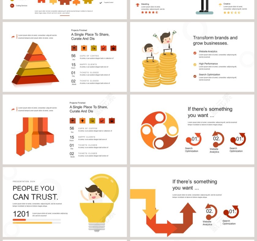 金融房地产可视化图表集第4张