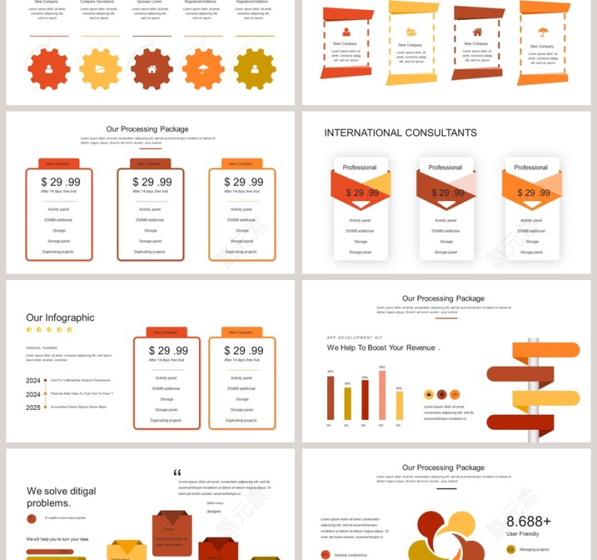 金融房地产可视化图表集第6张