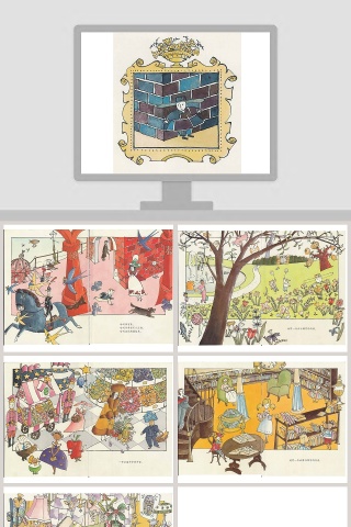 害羞的小哈利：幼儿教育绘本PPT
