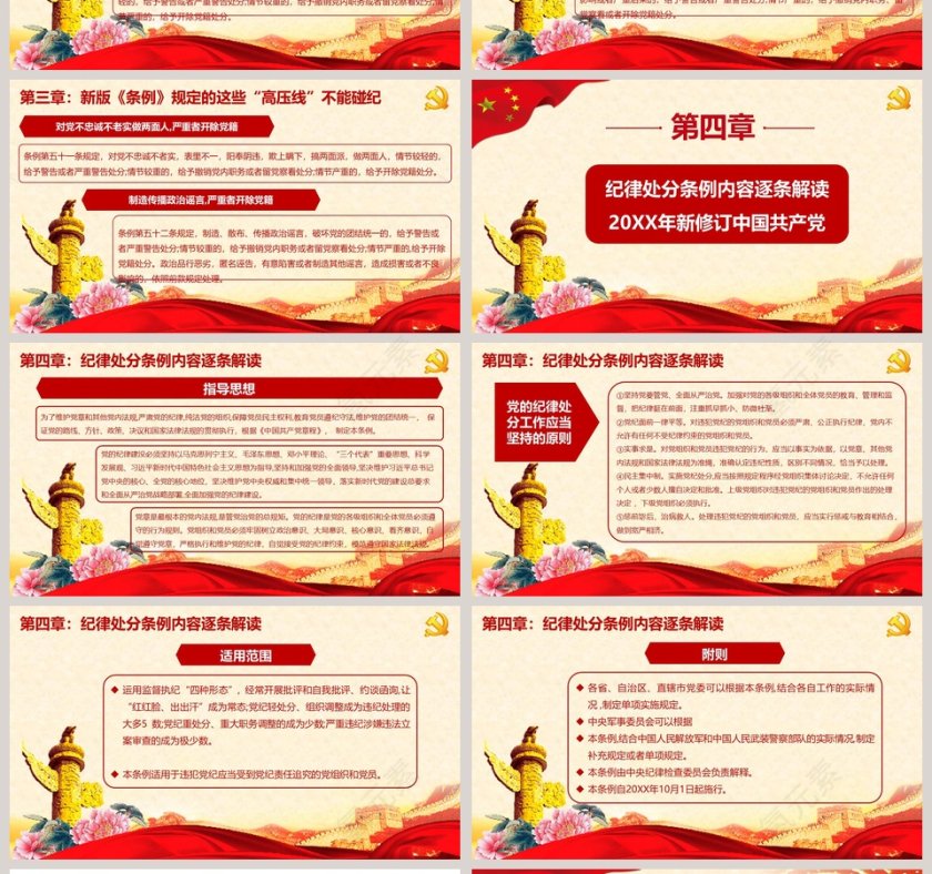 学习贯彻中国共产党《纪律处分条例》PPT 第4张