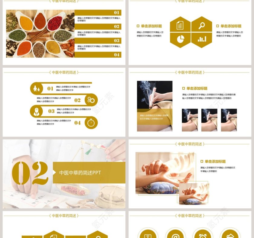 中医中草药简述总结报告PPT第2张