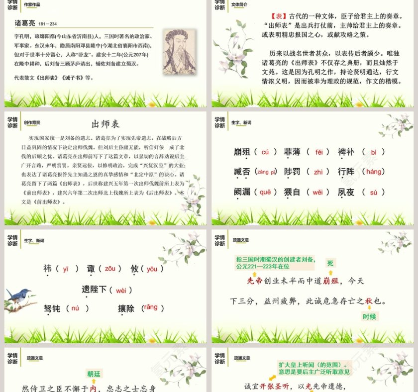 文言文解析出师表语文课件PPT第2张