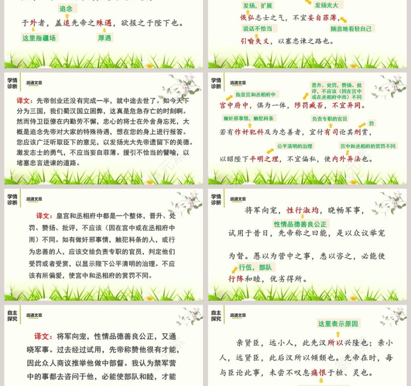 文言文解析出师表语文课件PPT第3张