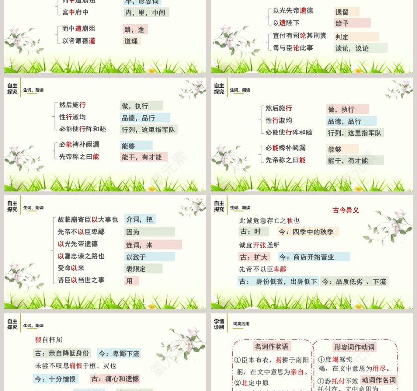 文言文解析出师表语文课件PPT第6张