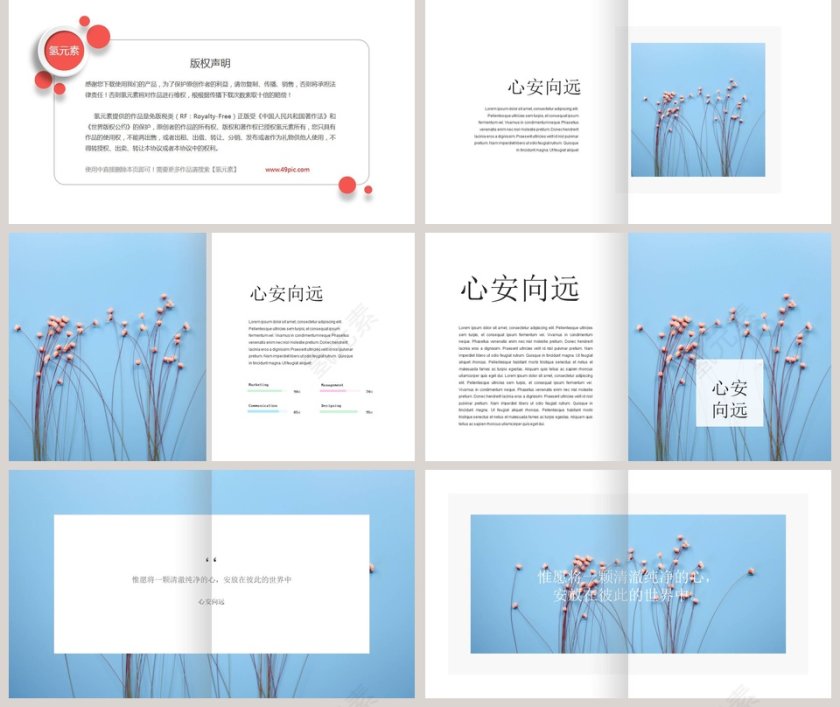 心安向远PPT第5张