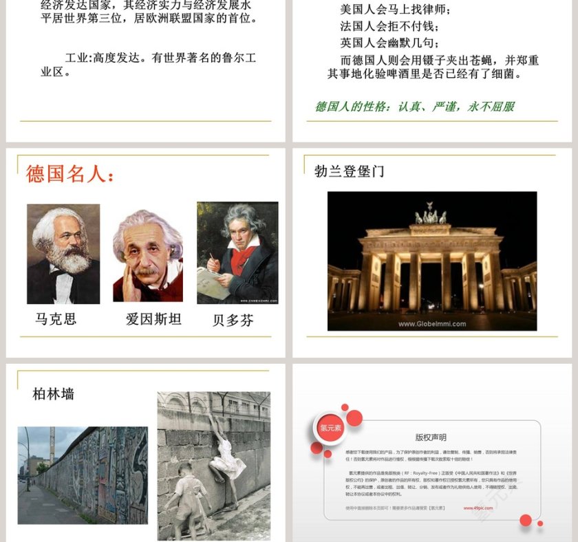 地处欧洲十字路口的工业强国-德 国教学ppt课件第3张