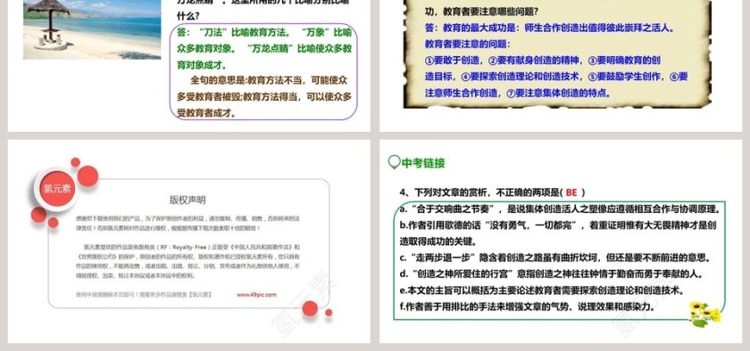 课文解析部编版九年级语文上册创造宣言语文课件PPT第6张