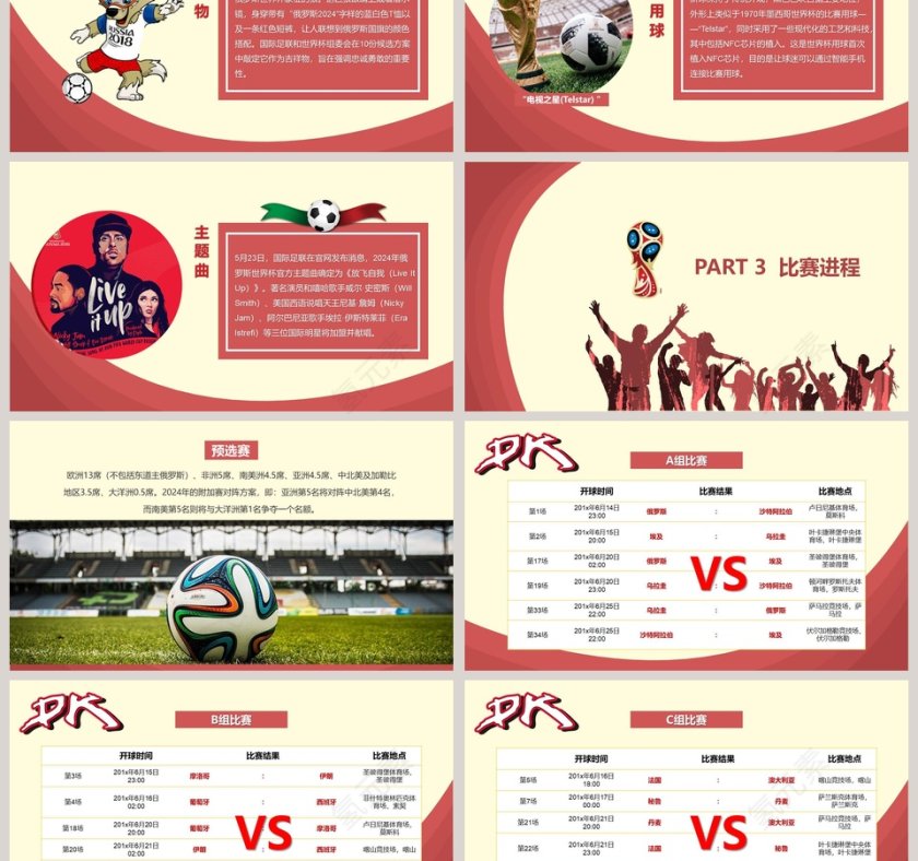 足球赛事PPT第3张