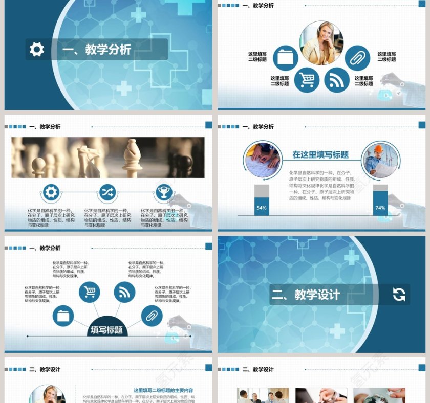 初中化学课教学通用PPT第2张