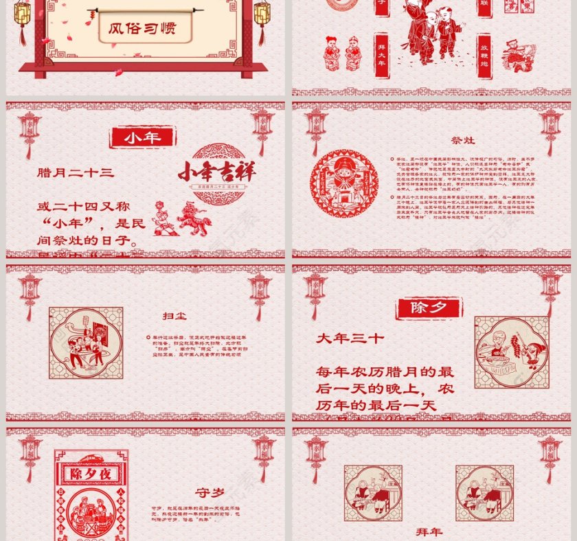 春节传统文化习俗ppt第3张