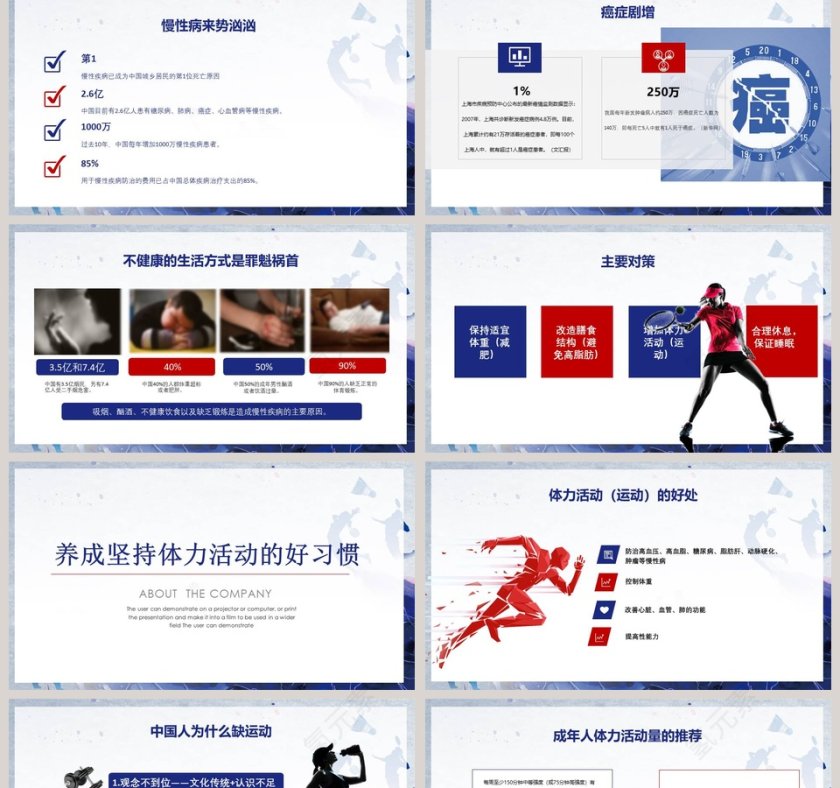 管理好自己的健康PPT第2张