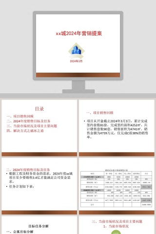 营房地产销破冰提案PPT