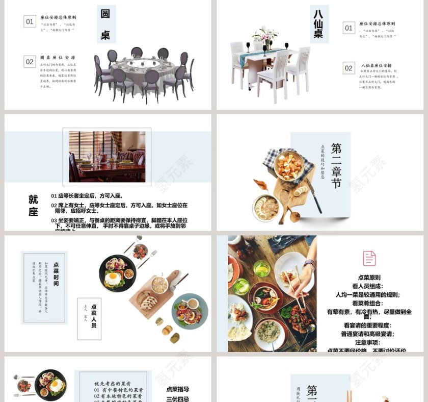 餐桌礼仪入座礼仪用餐礼仪ppt第2张