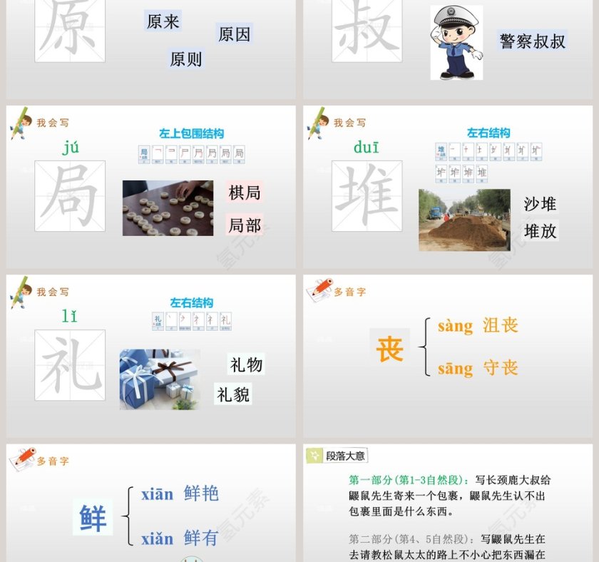 教师课件开满鲜花的小路语文课件PPT第3张