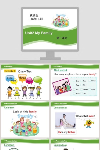 Unit2 My Family-第一课时教学ppt课件