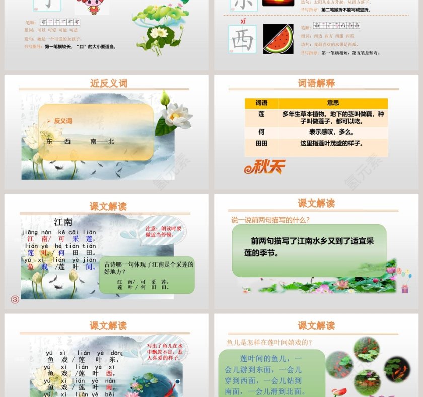 课文解析江南语文课件PPT第3张