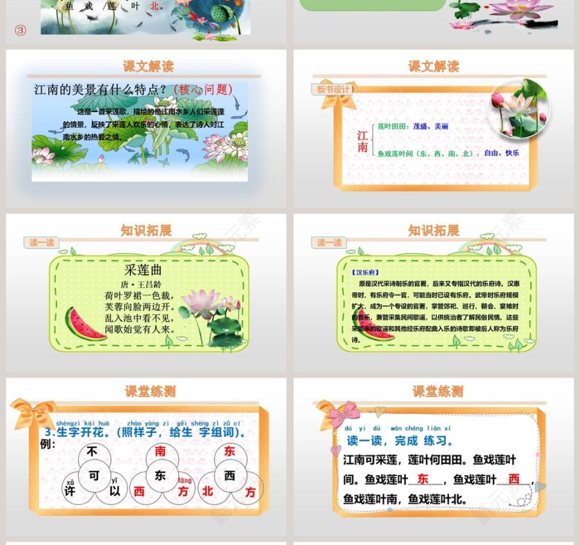 课文解析江南语文课件PPT第4张
