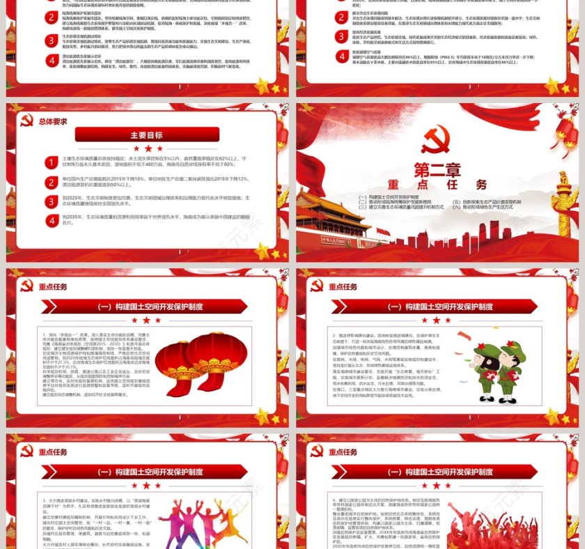 国家生态文明试验区海南实施方案学习PPT模板第3张