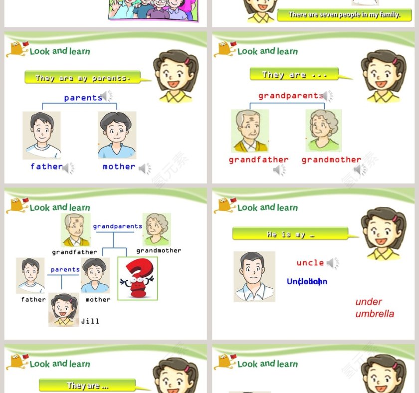 第二课时-Do you have any cousins教学ppt课件第2张