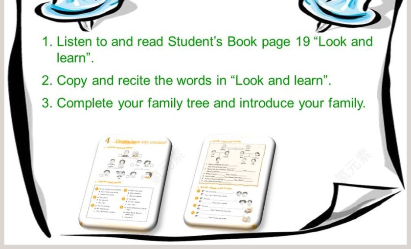 第二课时-Do you have any cousins教学ppt课件第7张