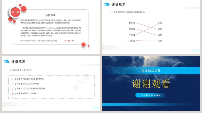 课文解析部编版五年级下册语文军神语文课件PPT第5张
