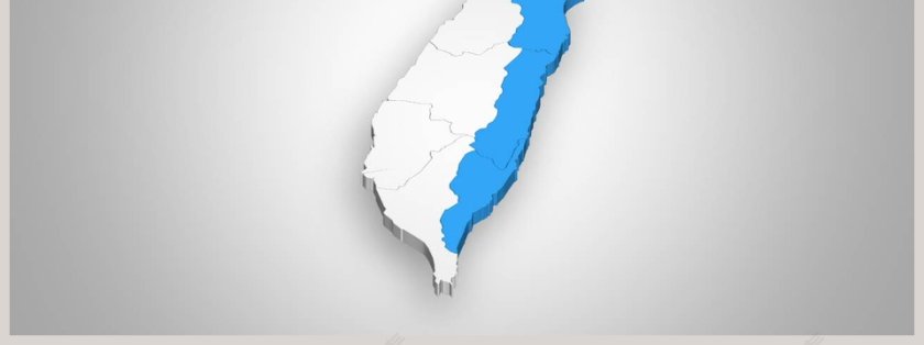 中国各省可拼接地图PPT模板第7张