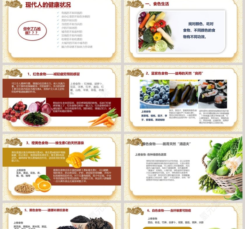 健康养生小常识讲座PPT第2张