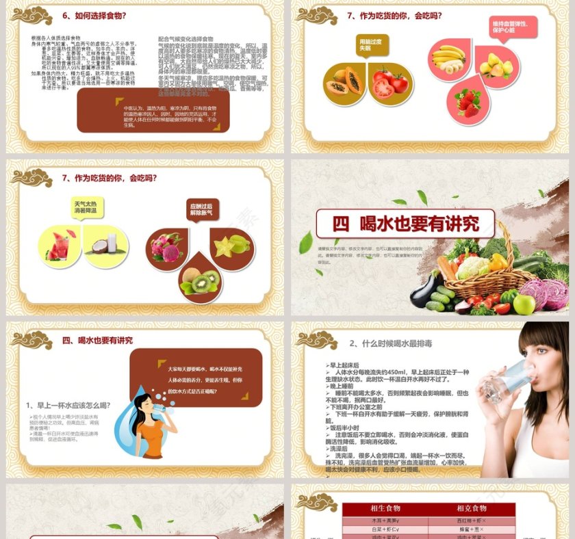 健康养生小常识讲座PPT第5张